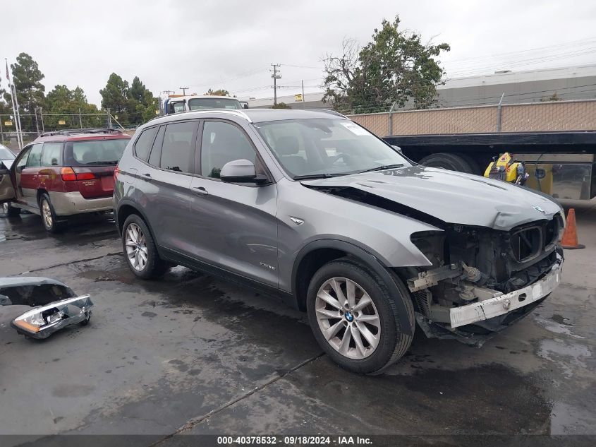 2016 BMW X3 XDRIVE28I - 5UXWX9C51G0D78132