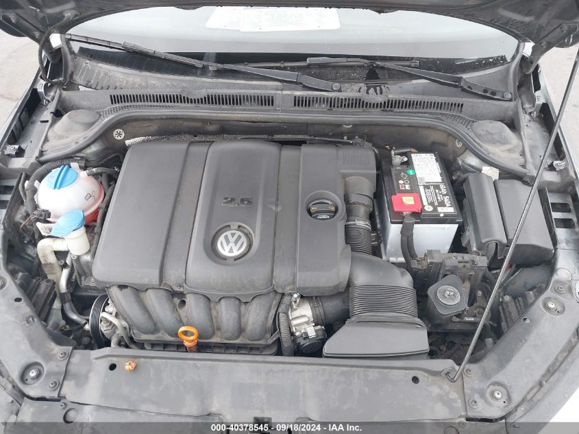 3VWDZ7AJ3BM344250 2011 Volkswagen Jetta 2.5L Se