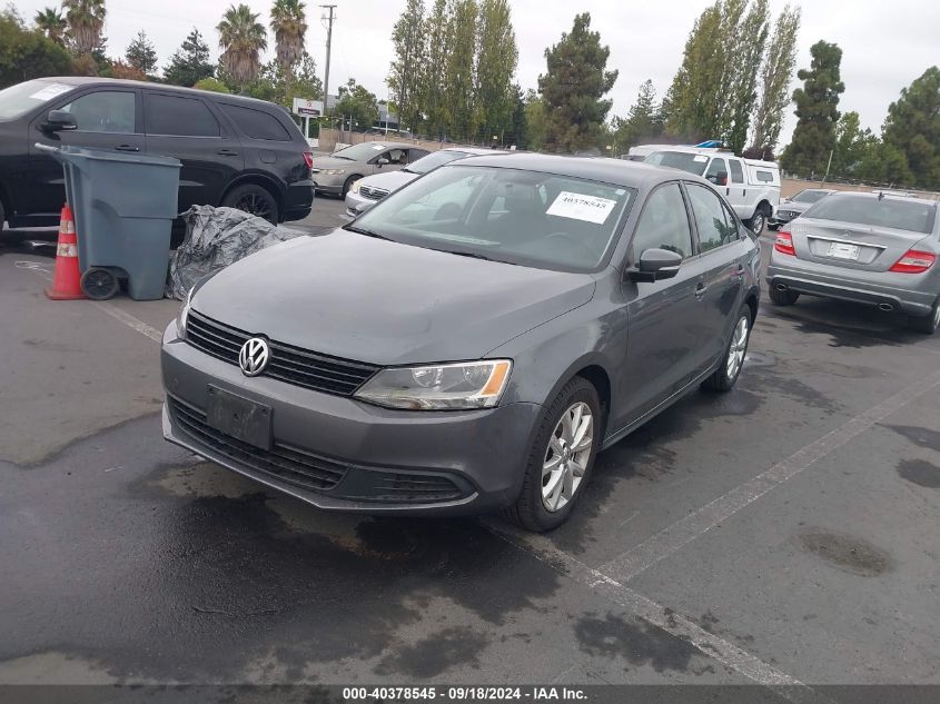 3VWDZ7AJ3BM344250 2011 Volkswagen Jetta 2.5L Se