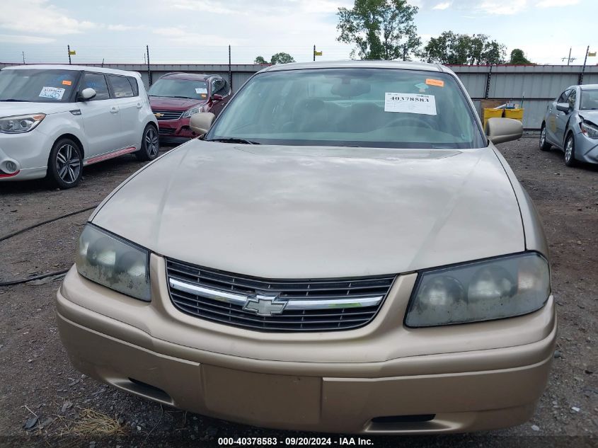 2005 Chevrolet Impala VIN: 2G1WF52E259265300 Lot: 40378583