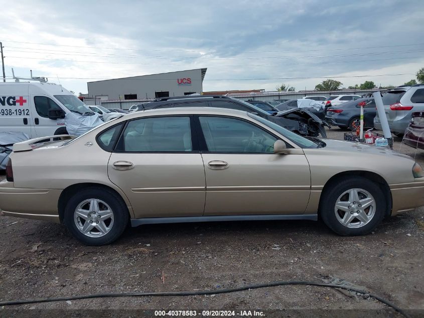 2005 Chevrolet Impala VIN: 2G1WF52E259265300 Lot: 40378583