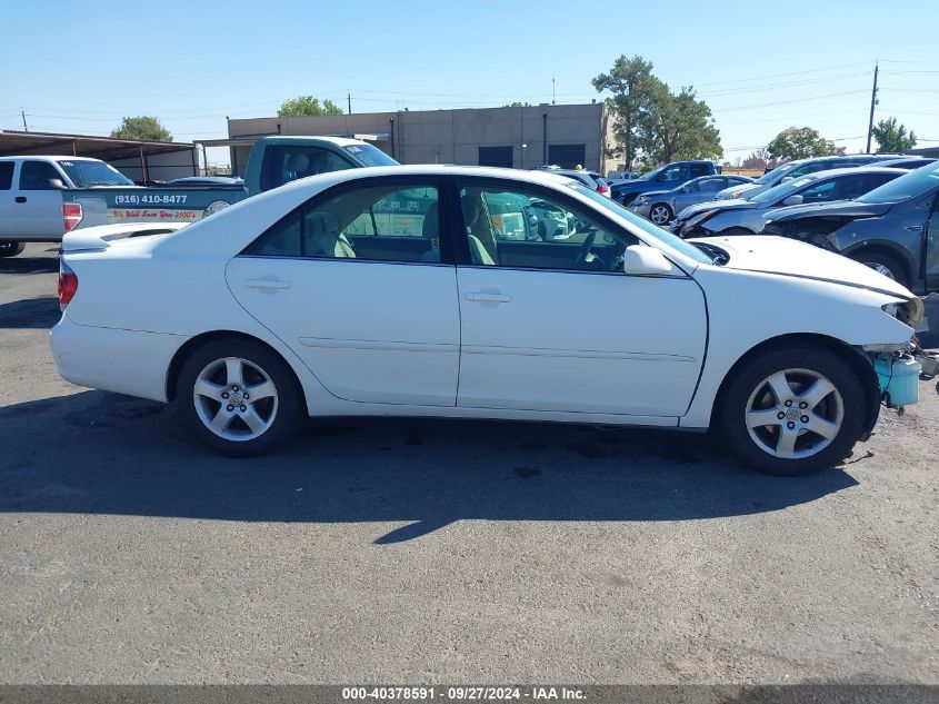 2005 Toyota Camry Se VIN: 4T1BE32K65U572499 Lot: 40378591