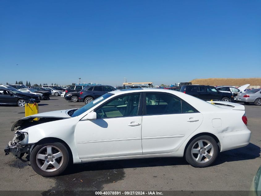 2005 Toyota Camry Se VIN: 4T1BE32K65U572499 Lot: 40378591