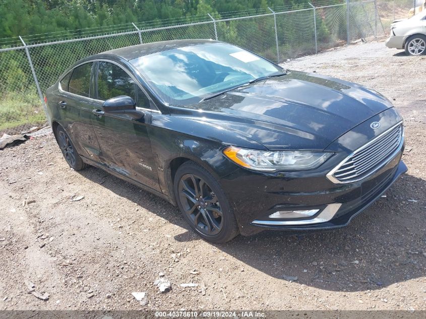 3FA6P0LUXJR248266 2018 FORD FUSION - Image 1