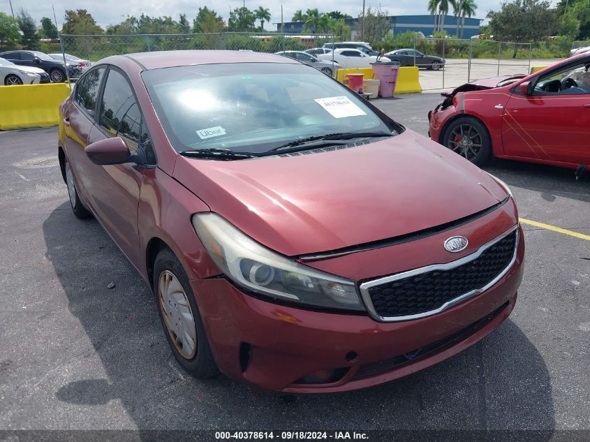 2017 Kia Forte Lx VIN: 3KPFK4A74HE121575 Lot: 40378614