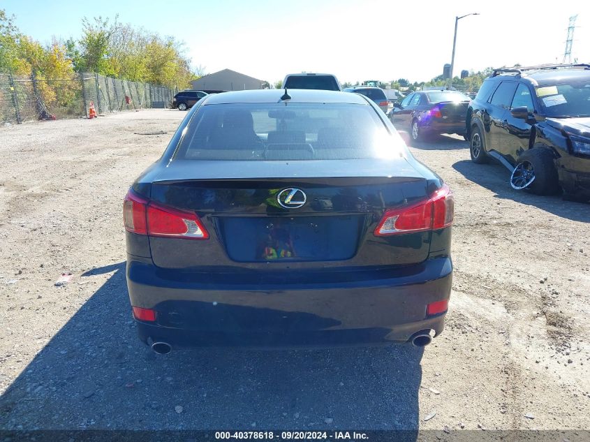 2011 Lexus Is 250 VIN: JTHBF5C21B5137339 Lot: 40378618