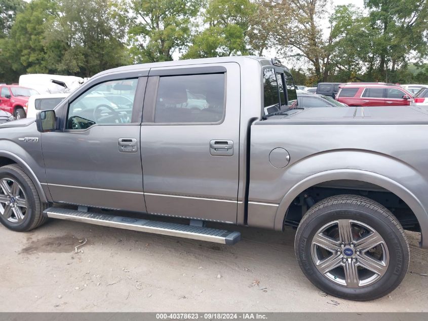 2012 Ford F150 Supercrew VIN: 1FTFW1CF8CFB05658 Lot: 40378623