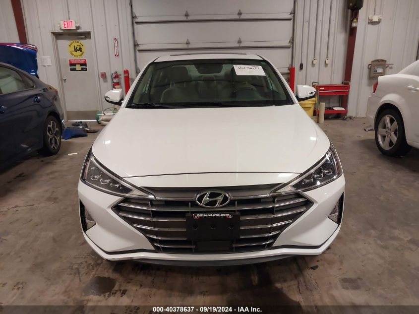 2020 Hyundai Elantra Limited VIN: 5NPD84LF1LH625497 Lot: 40378637