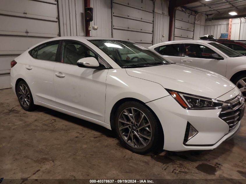 2020 Hyundai Elantra Limited VIN: 5NPD84LF1LH625497 Lot: 40378637