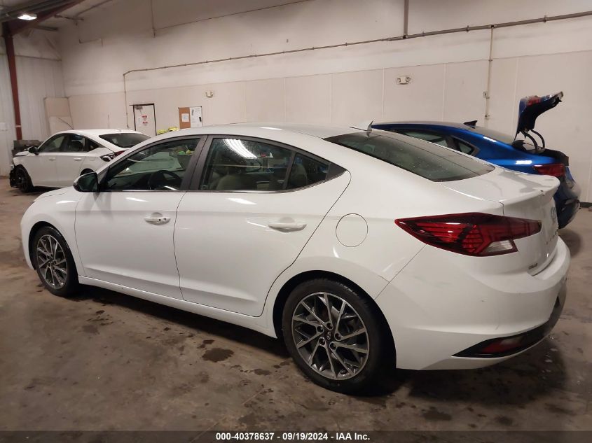 2020 Hyundai Elantra Limited VIN: 5NPD84LF1LH625497 Lot: 40378637