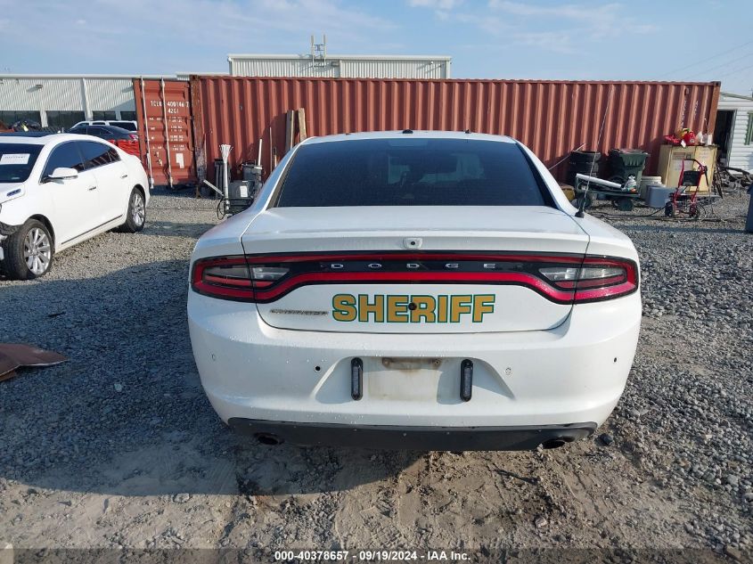 2019 Dodge Charger Police Rwd VIN: 2C3CDXAT6KH558442 Lot: 40378657