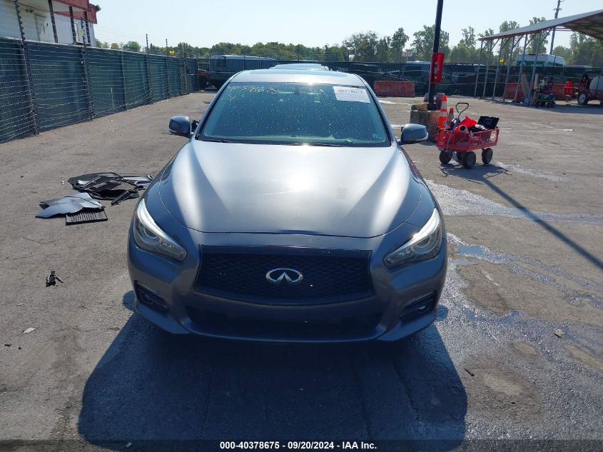 2016 Infiniti Q50 3.0T Premium VIN: JN1EV7AR2GM346117 Lot: 40378675