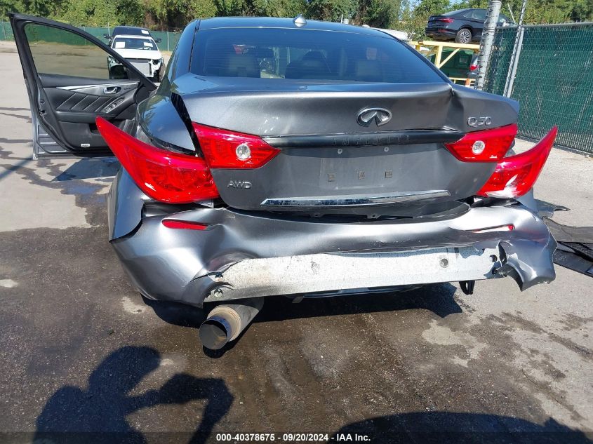 2016 Infiniti Q50 3.0T Premium VIN: JN1EV7AR2GM346117 Lot: 40378675