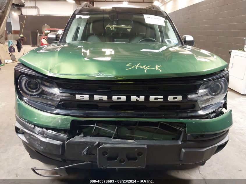 2023 Ford Bronco Sport Outer Banks VIN: 3FMCR9C66PRD55204 Lot: 40378683