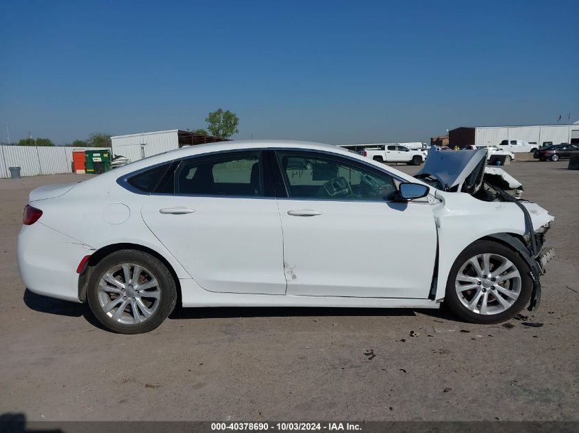 2016 Chrysler 200 Limited VIN: 1C3CCCAB1GN105931 Lot: 40378690