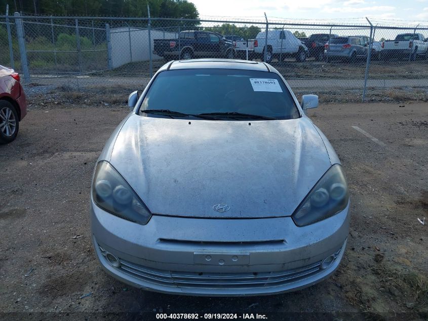 KMHHM66D98U294499 2008 Hyundai Tiburon Gs