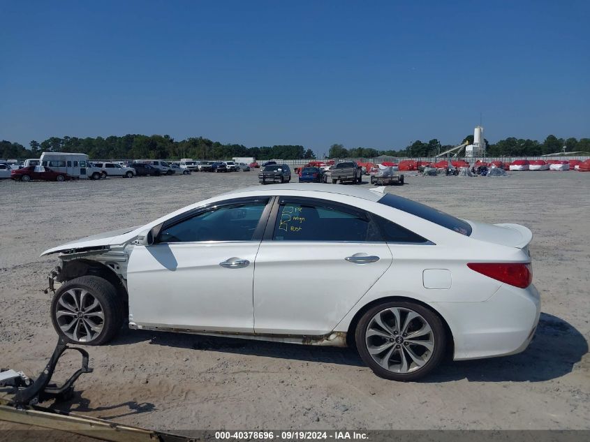 5NPEC4AB3EH872610 2014 Hyundai Sonata Se 2.0T