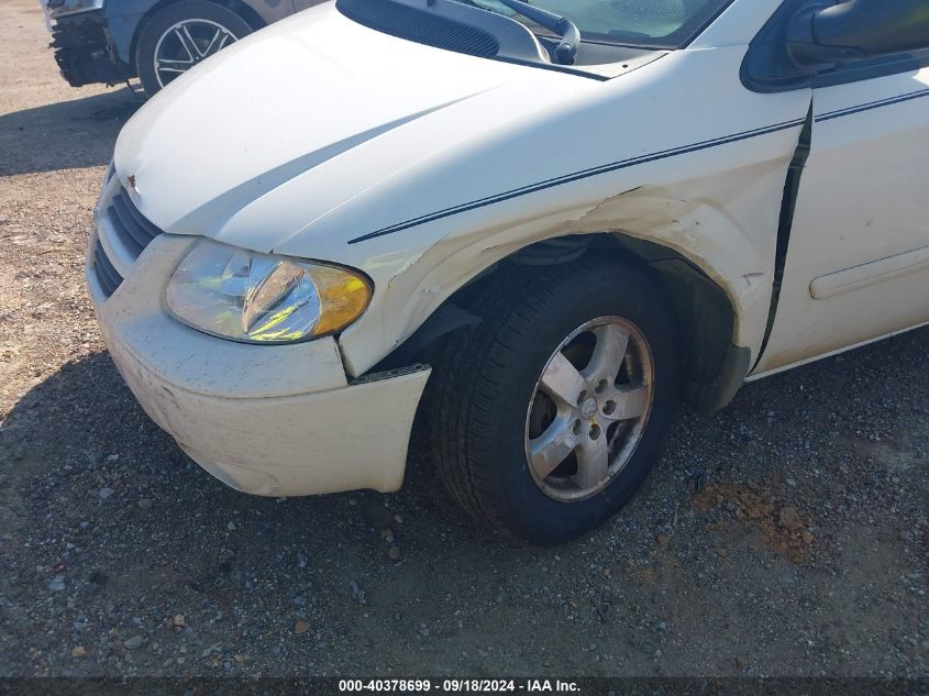 2007 Dodge Grand Caravan Sxt VIN: 2D4GP44L77R262526 Lot: 40378699