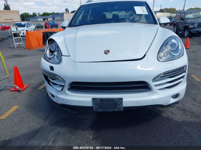 2013 Porsche Cayenne VIN: WP1AA2A26DLA19572 Lot: 40378702