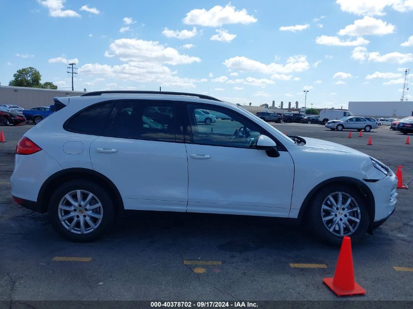 2013 Porsche Cayenne VIN: WP1AA2A26DLA19572 Lot: 40378702