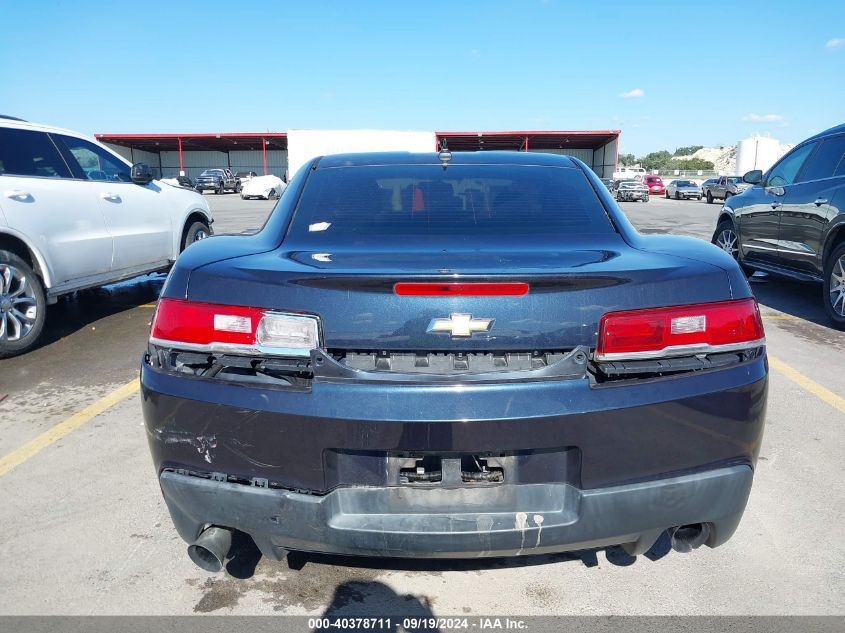 2014 Chevrolet Camaro 1Ls VIN: 2G1FE1E3XE9276292 Lot: 40378711