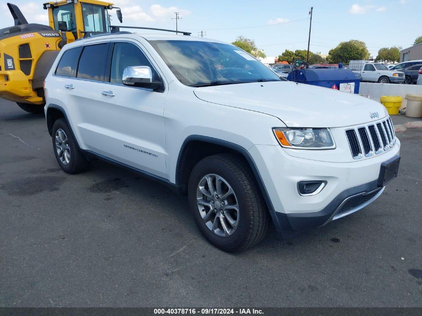 2014 Jeep Grand Cherokee Limited VIN: 1C4RJEBG2EC519519 Lot: 40378716