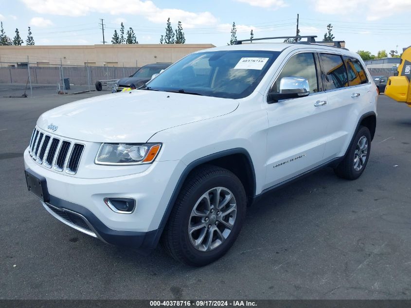 2014 Jeep Grand Cherokee Limited VIN: 1C4RJEBG2EC519519 Lot: 40378716