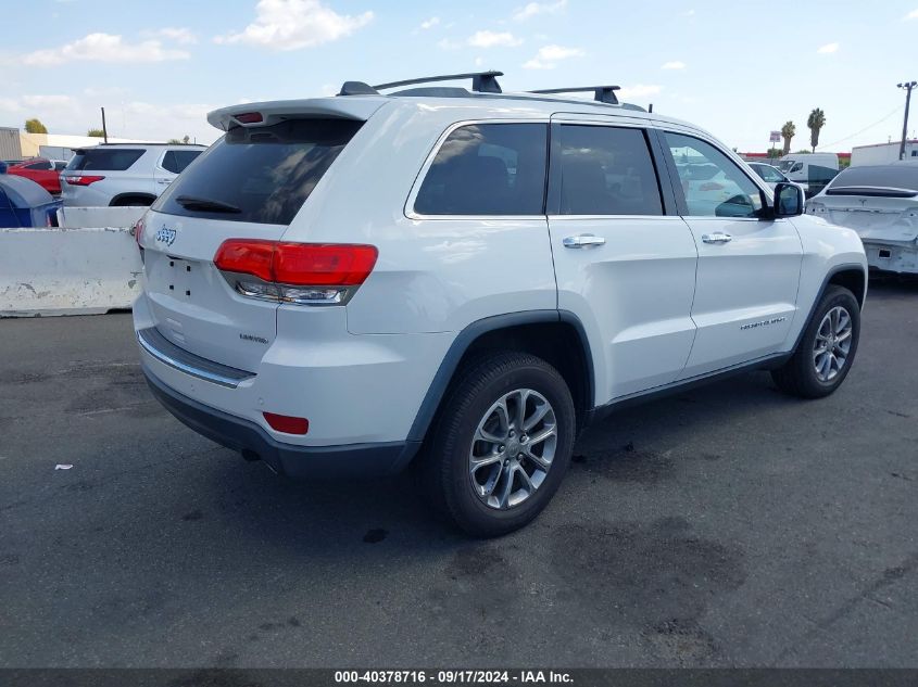 2014 Jeep Grand Cherokee Limited VIN: 1C4RJEBG2EC519519 Lot: 40378716