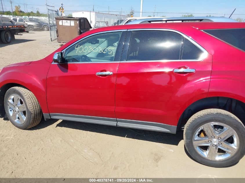 2015 Chevrolet Equinox Ltz VIN: 2GNALDEK8F6134596 Lot: 40378741