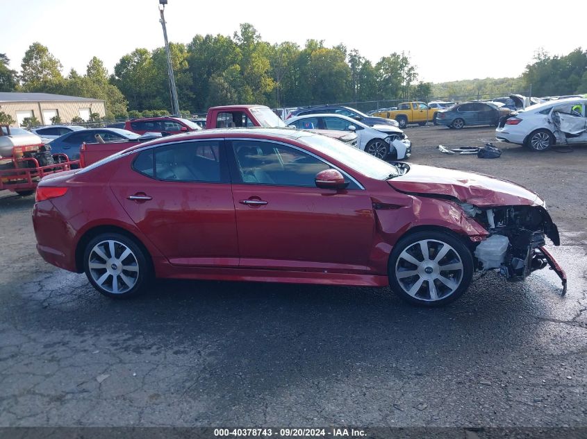 2012 Kia Optima Sx VIN: 5XXGR4A68CG071920 Lot: 40378743