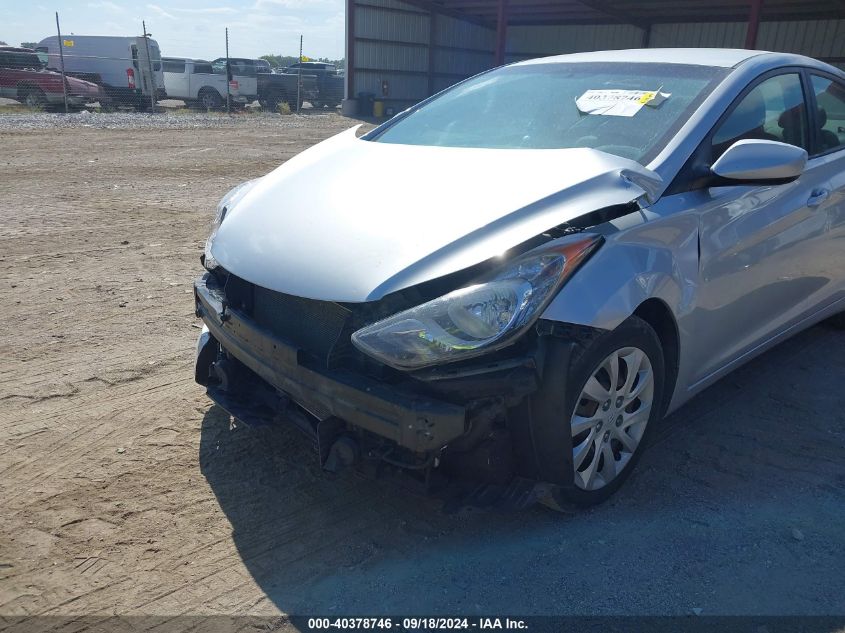 2013 Hyundai Elantra Gls VIN: 5NPDH4AE2DH219000 Lot: 40378746