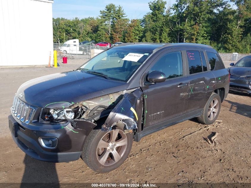 1C4NJDEB8GD639279 2016 Jeep Compass High Altitude Edition