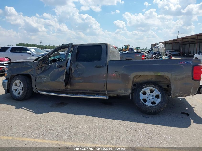 2014 Chevrolet Silverado 1500 2Lt VIN: 3GCUKREC3EG296458 Lot: 40378793