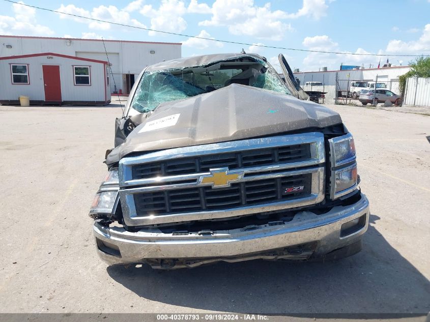 2014 Chevrolet Silverado 1500 2Lt VIN: 3GCUKREC3EG296458 Lot: 40378793