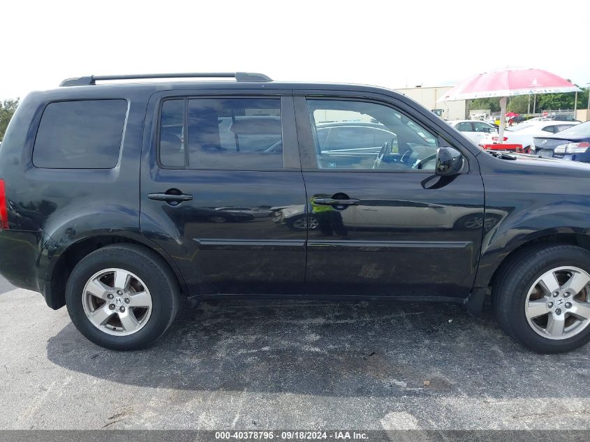 2011 Honda Pilot Exln VIN: 5FNYF4H73BB045190 Lot: 40378795