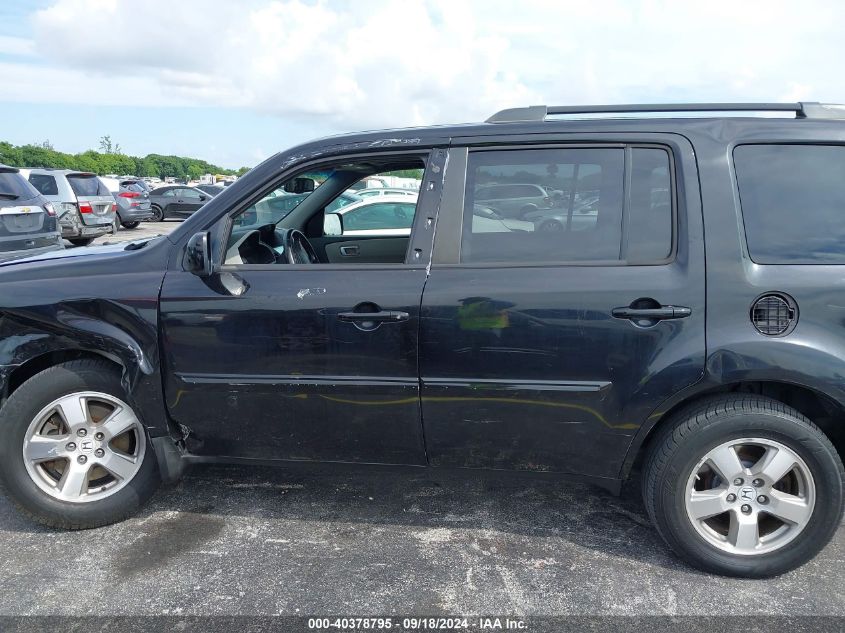 2011 Honda Pilot Exln VIN: 5FNYF4H73BB045190 Lot: 40378795