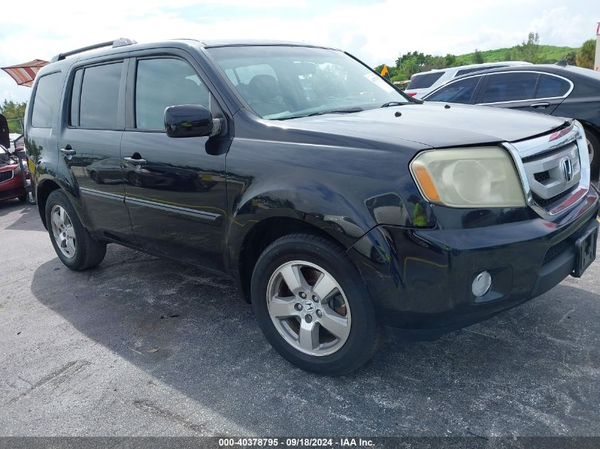 2011 Honda Pilot Exln VIN: 5FNYF4H73BB045190 Lot: 40378795