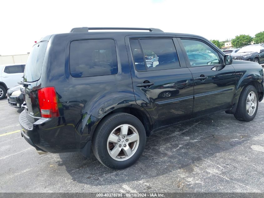 2011 Honda Pilot Exln VIN: 5FNYF4H73BB045190 Lot: 40378795