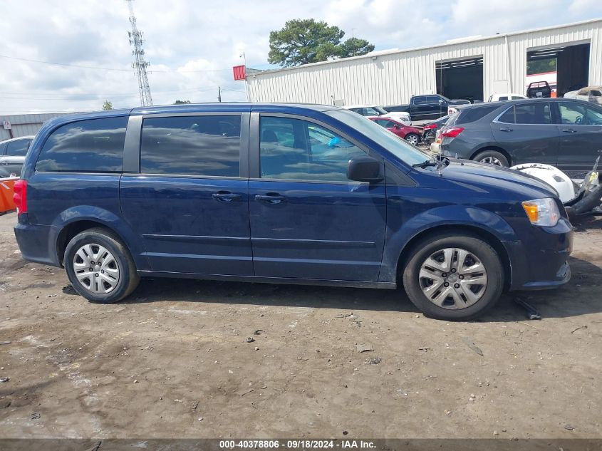 2016 Dodge Grand Caravan Se VIN: 2C4RDGBG3GR115156 Lot: 40378806