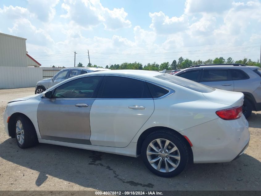 2015 Chrysler 200 C VIN: 1C3CCCCB4FN558632 Lot: 40378812