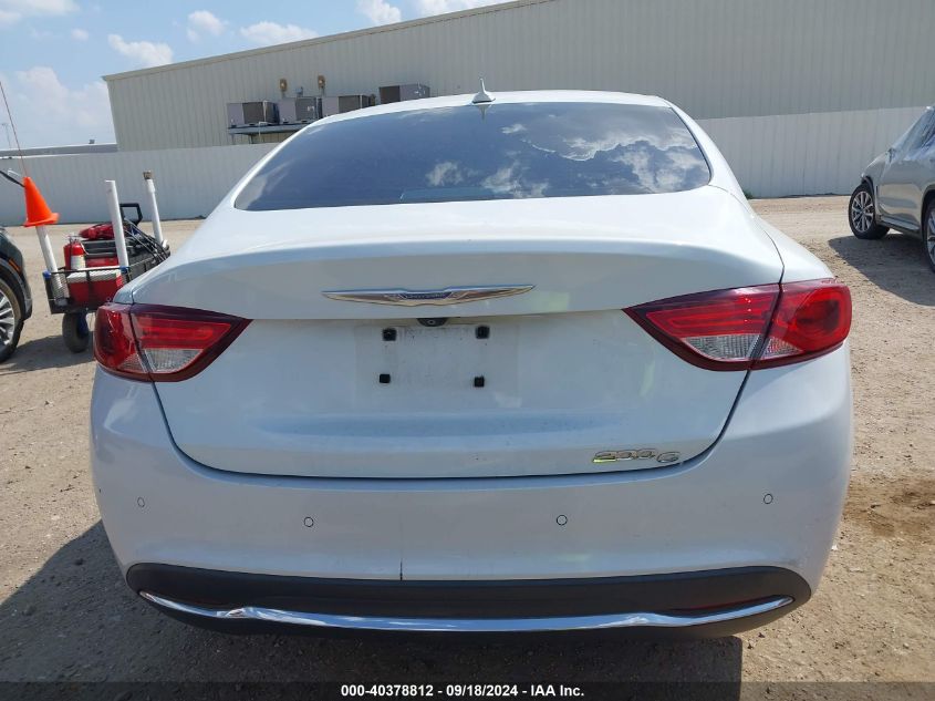 2015 Chrysler 200 C VIN: 1C3CCCCB4FN558632 Lot: 40378812