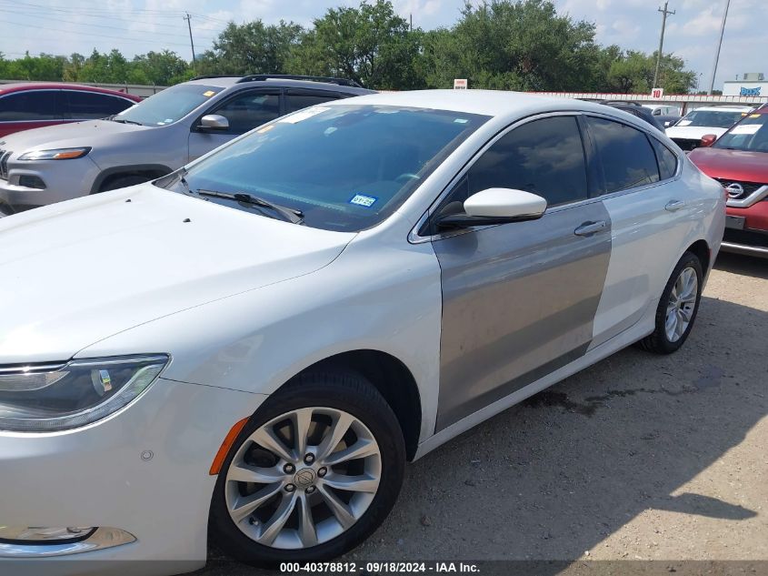 2015 Chrysler 200 C VIN: 1C3CCCCB4FN558632 Lot: 40378812