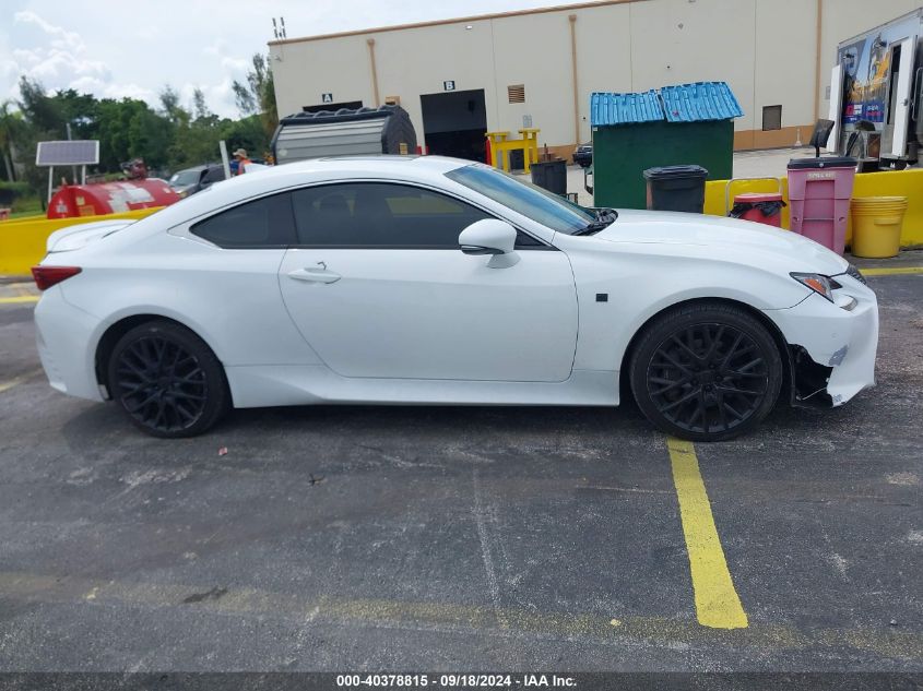 2015 Lexus Rc 350 VIN: JTHHE5BC3F5001632 Lot: 40378815