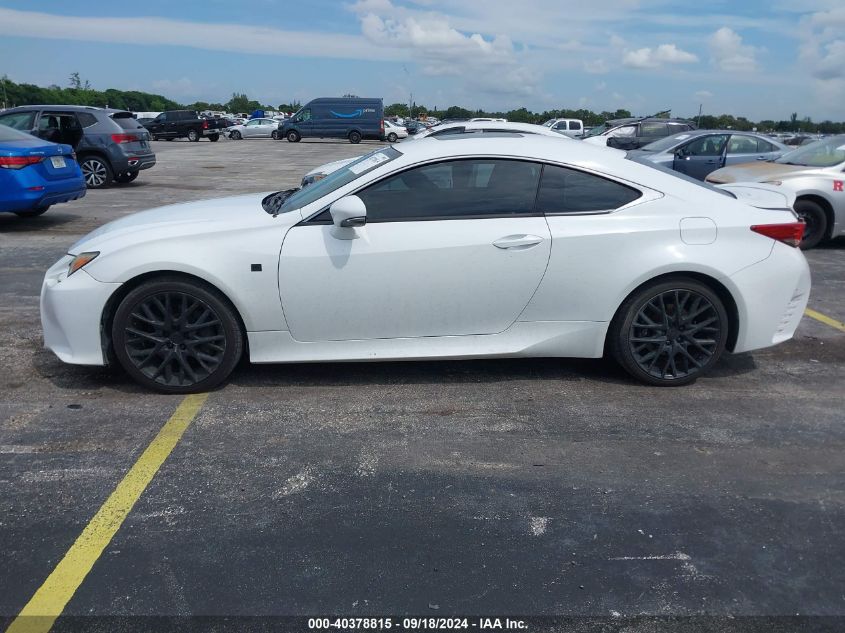 2015 Lexus Rc 350 VIN: JTHHE5BC3F5001632 Lot: 40378815