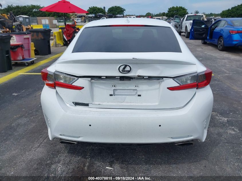 2015 Lexus Rc 350 VIN: JTHHE5BC3F5001632 Lot: 40378815