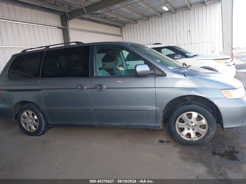 2002 Honda Odyssey Ex VIN: 5FNRL18602B026695 Lot: 40378827