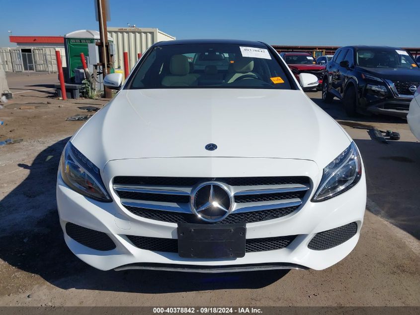 2018 Mercedes-Benz C 300 4Matic VIN: 55SWF4KBXJU259269 Lot: 40378842