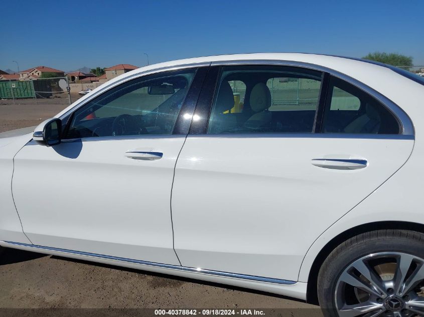 2018 Mercedes-Benz C 300 4Matic VIN: 55SWF4KBXJU259269 Lot: 40378842