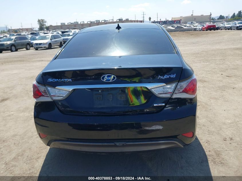 KMHEC4A49DA085003 2013 Hyundai Sonata Hybrid Limited