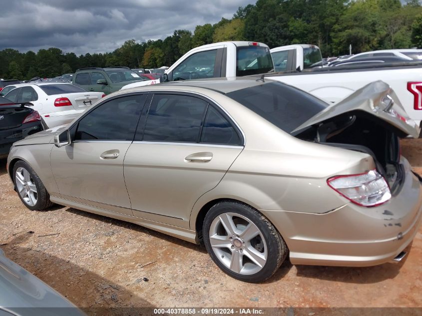 2010 Mercedes-Benz C 300 Luxury/Sport VIN: WDDGF5EB3AR096875 Lot: 40378858